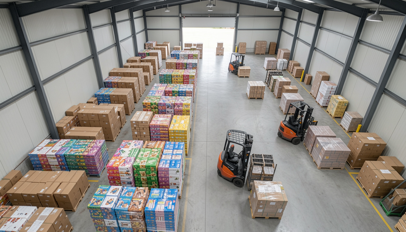 Centralised warehouse overview